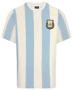 Score Draw Argentina Home Shirt 1986 - Blue