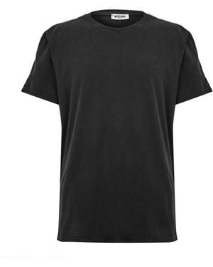 Moschino T-Shirt With Logo - Black