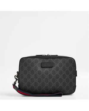 Gucci Streamlined Pouch - Black
