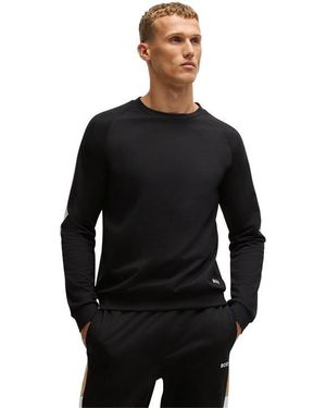 BOSS Iconic Sweatshirt 10269546 01 - Black