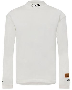 Heron Preston Heron Ls Turtleneck Sn99 - White