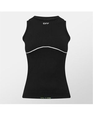 Off-White c/o Virgil Abloh Seamless Tank Vest - Black