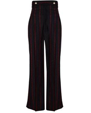 Vivienne Westwood Viv Waist Laurn Trs Ld64 - Black
