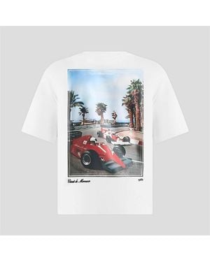 Manière De Voir Maniere Graph Tee Sn63 - Blue