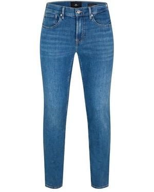 7 For All Mankind Straight Leg Jeans - Blue