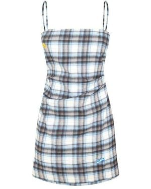 Acne Studios Structured Mini Dress - Blue