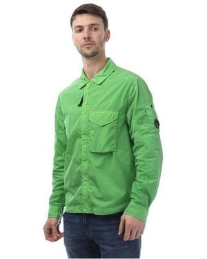 C.P. Company Chrome-R Zip Overshirt - Green