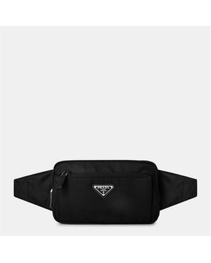 Prada Logo Belt Bag - Black