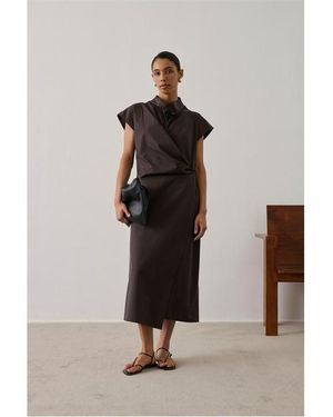Soeur Shift Dress - Black