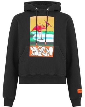 Heron Preston Abstract Hoodie - Grey