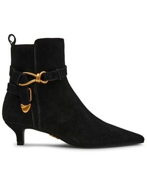 Steve Madden Roller Ankle Heeled Boots - Black