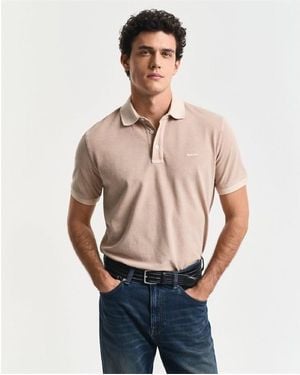 GANT Sunfaded Piqu¿ Polo Shirt - Blue