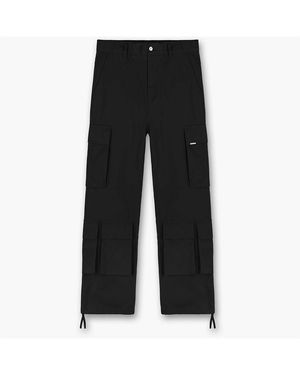 Represent Baggy Cargo Trousers - Black