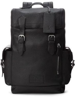 Polo Ralph Lauren Polo Flap Backpack Sn44 - Black