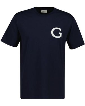 GANT Oversized T-Shirt - Blue