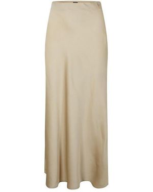 BOSS C Visos Tailored Pencil Midi Skirt - Natural