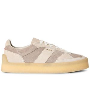 HUGO Low-Top Suede Trainers With Rubber Sole (Prodigy) - Multicolour