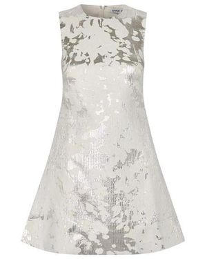 Stine Goya Pleat Mini Dress - Grey