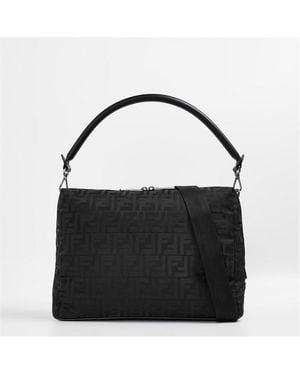 Fendi Lightweight Crossbody Messenger Bag - Blue