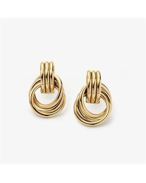 D.Louise Knot Statement - Metallic