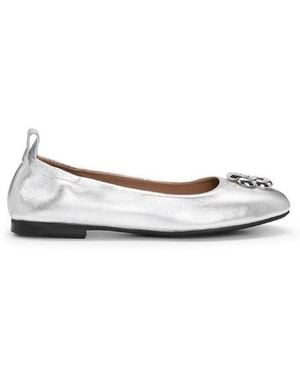 BOSS Dasy Ballerina Lmnbb 10266677 Slider Slippers - White