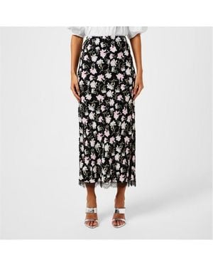 LoveShackFancy Maxi Skirt - Black