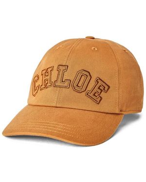 Chloé Hc04 Baseball Cap - Brown