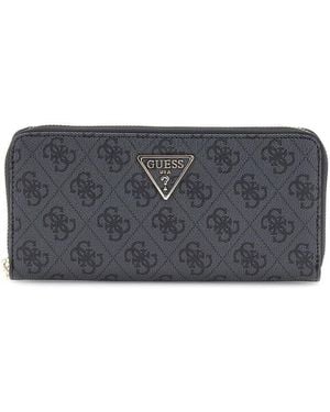 Guess Laurel Zip-Around Wallet - Grey