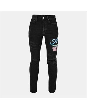 Amiri Slim Fit Jeans - Black