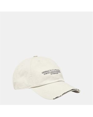 A_COLD_WALL* X Arsenal Fc Avenell Cap - White