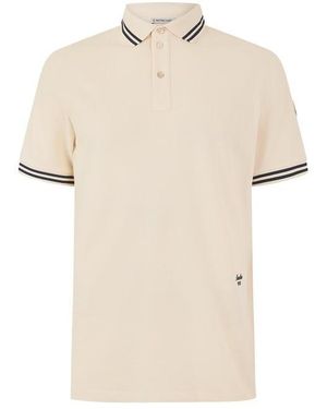 Moncler 1952 Polo Sn64 - Natural