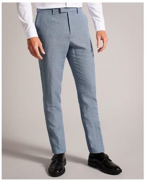 Ted Baker Scopet Trousers - Blue