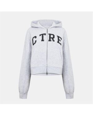 The Couture Club Couture Ctre Zip Oth - Grey