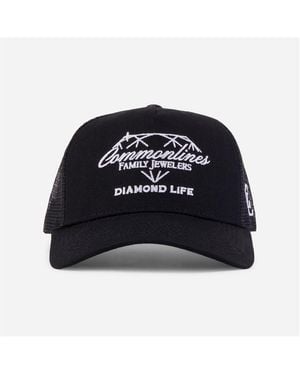 Common Lines Diamond Life Cap - Black