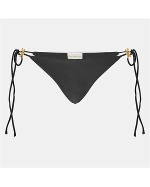Asta Resort Juliana Tie Side Bikini Bottoms - Black