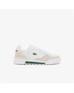 Lacoste Slam Break Sn72 Leather Low-Top Trainers - White