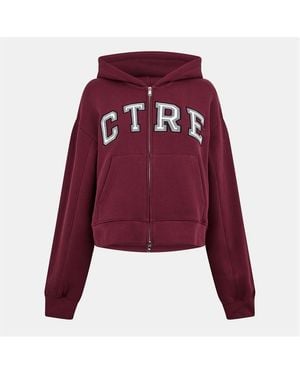 The Couture Club Couture Ctre Zip Oth - Red