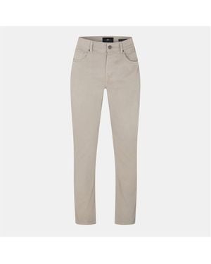 7 For All Mankind Sateen Straight Leg Trouser - Grey
