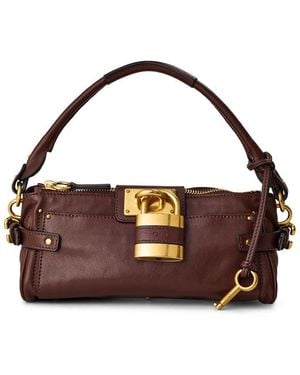 Chloé Paddington Shoulder Bag - Purple