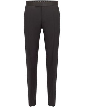 BOSS Genius Tuxedo Trousers - Black