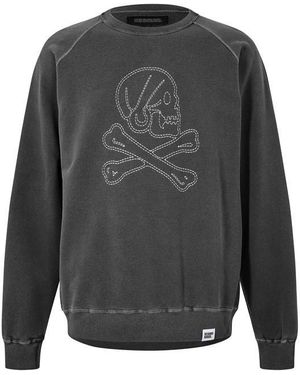 Neighborhood Pigment Dye Crew Sweatshirt - Grey