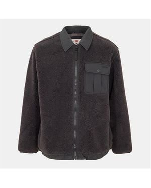 Levi's Full-Zip Insulated Sherpa Jacket - Black