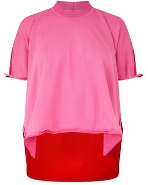 Bottega Veneta Oversized T-Shirt - Pink