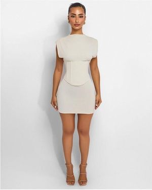 Mars the Label Sandra Mini Dress - White