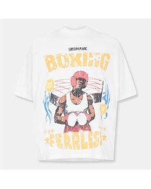 God Made Fearless Regular Fit T-Shirt - White