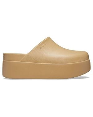 Crocs™ Dylan Platform Clogs - Natural