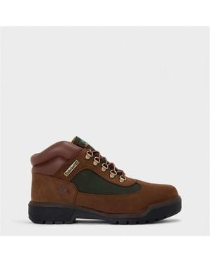 Timberland Field Boot Mid Lace Up Waterproof B - Brown