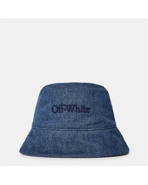 Off-White c/o Virgil Abloh Off Bucket Hat - Blue