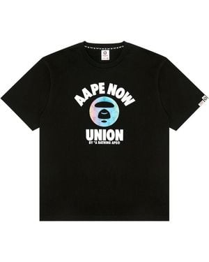 Aape Union T-Shirt - Black
