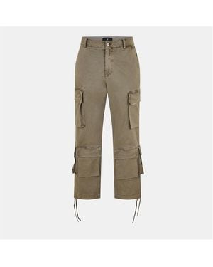 Represent Baggy Cargo Trousers - Natural